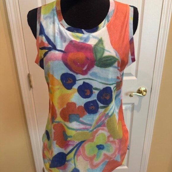 Berek 2 piece Sheer Floral Duster and Tank, Size M, NWT - Picture 6 of 9